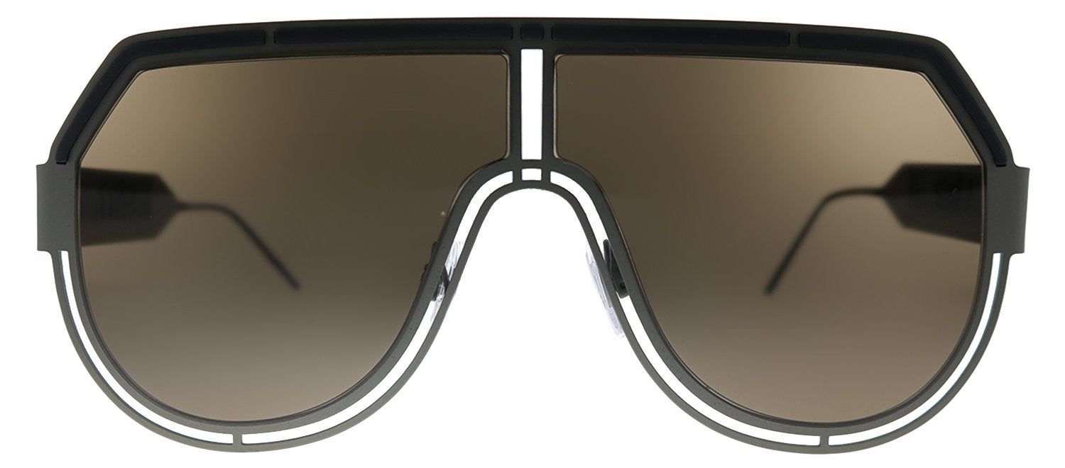 Dolce & Gabbana DG 2231 135273 Aviator Metal Bronze Sunglasses with Brown Lens sold by Gaffos