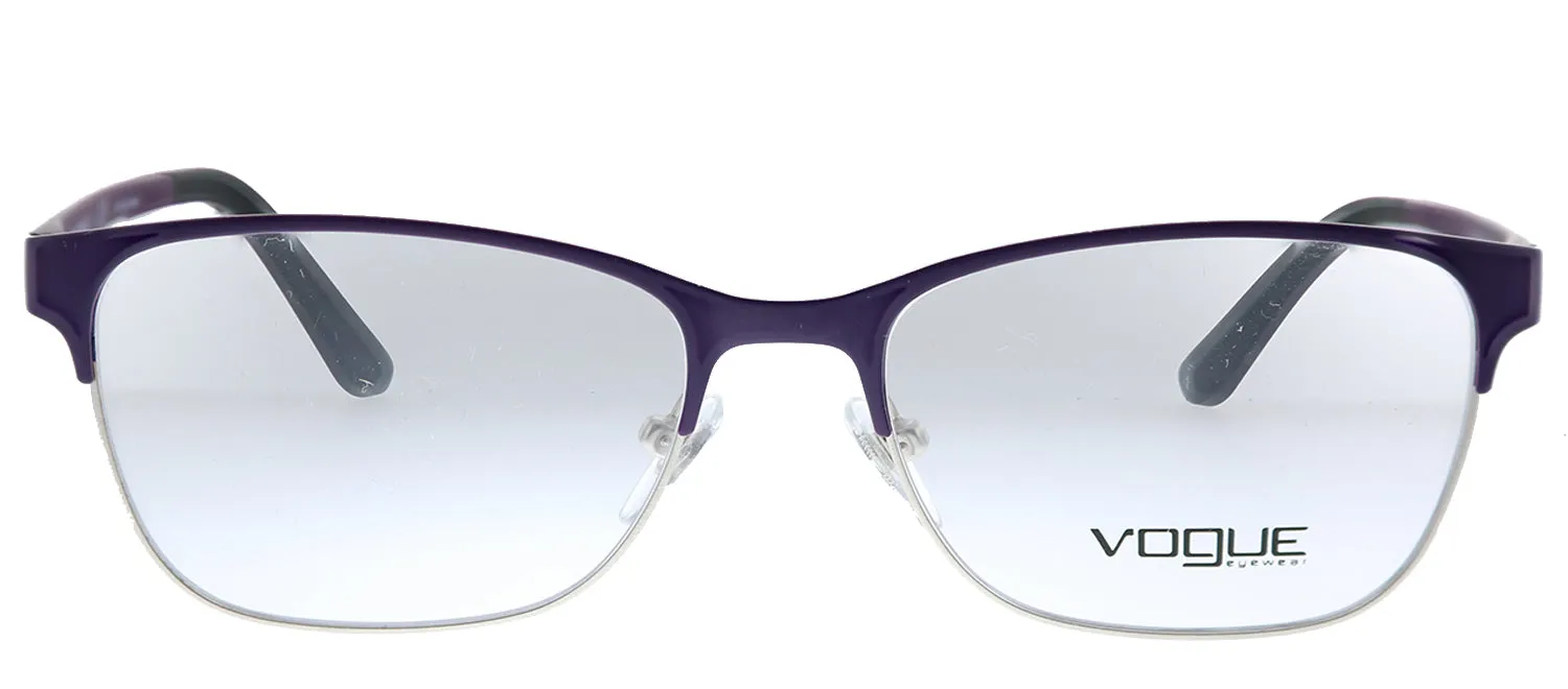 Vogue Eyewear VO 3940 965S Square Metal Purple Eyeglasses with Demo Lens sold by Gaffos