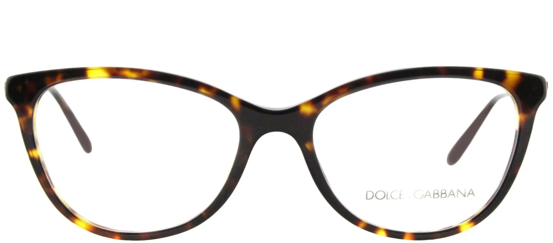 Dolce & Gabbana DG 3258 502 Square Plastic Brown Eyeglasses with Demo Lens sold by Gaffos