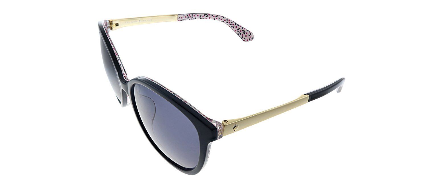 Kate Spade KS Karlena/F/S UYY Cat-Eye Plastic Black Sunglasses with Grey Gradient Lens sold by Gaffos product image thumbnail 2