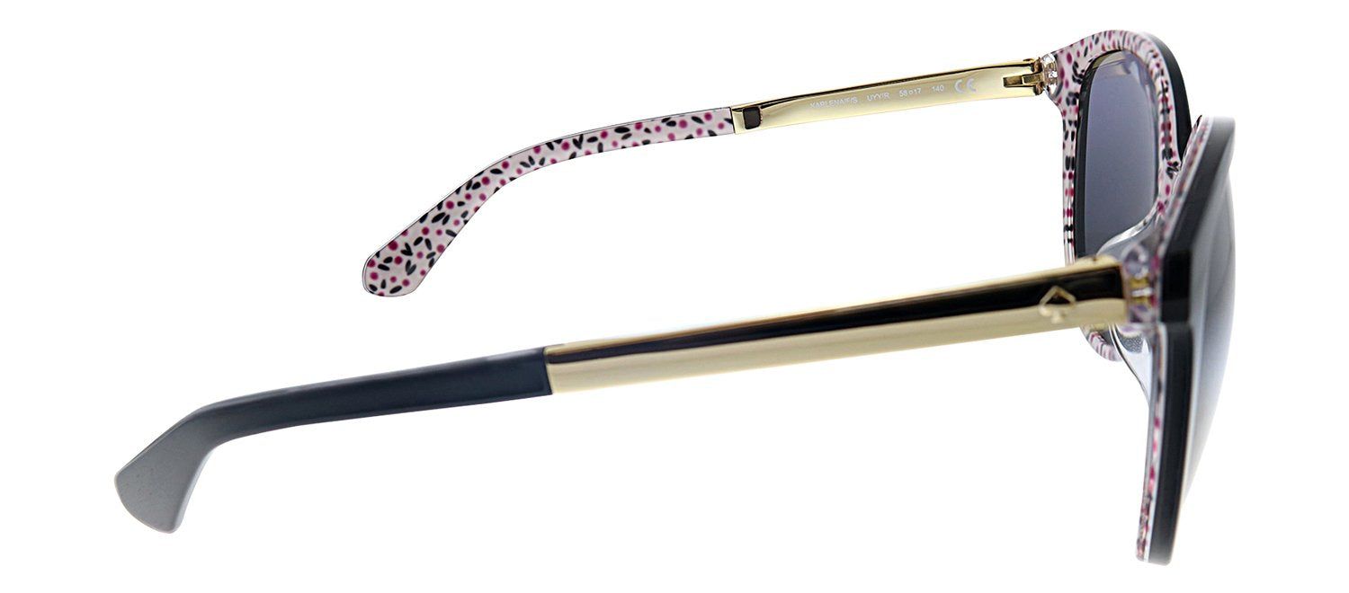 Kate Spade KS Karlena/F/S UYY Cat-Eye Plastic Black Sunglasses with Grey Gradient Lens sold by Gaffos product image thumbnail 3