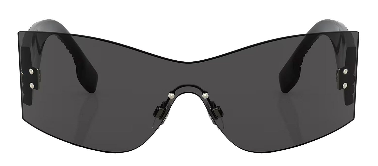 Burberry BELLA BE 3137 110987 Rimless Plastic Grey Sunglasses with Grey Lens sold by Gaffos