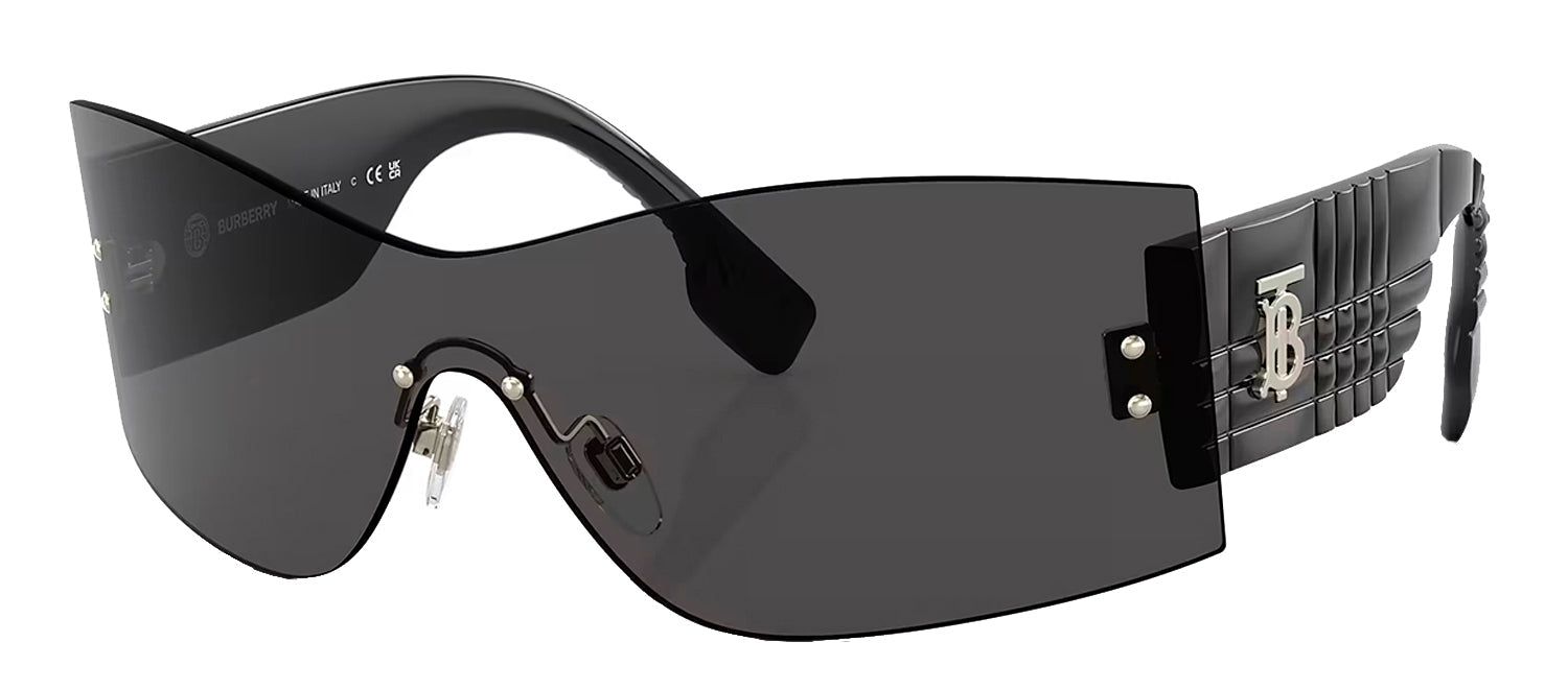 Burberry BELLA BE 3137 110987 Rimless Plastic Grey Sunglasses with Grey Lens sold by Gaffos product image thumbnail 2