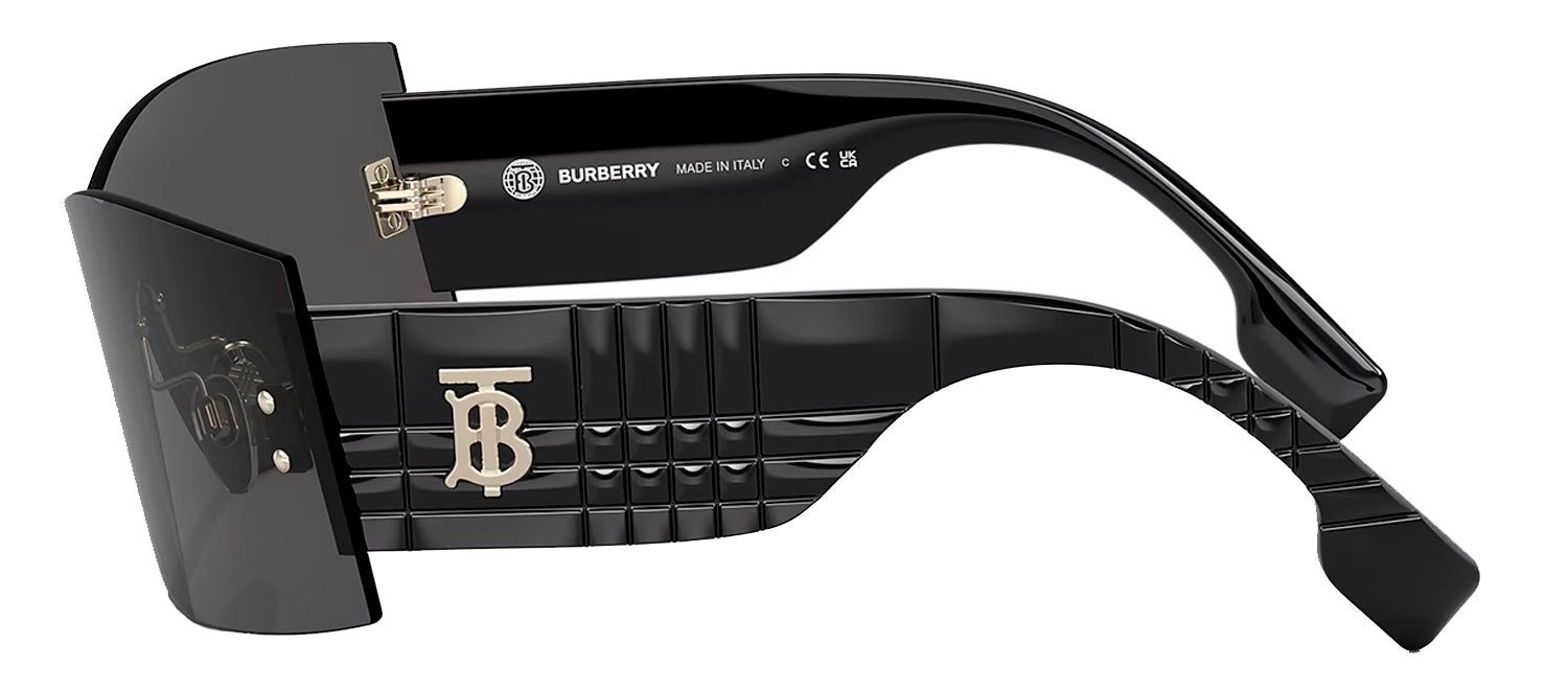 Burberry BELLA BE 3137 110987 Rimless Plastic Grey Sunglasses with Grey Lens sold by Gaffos product image thumbnail 3