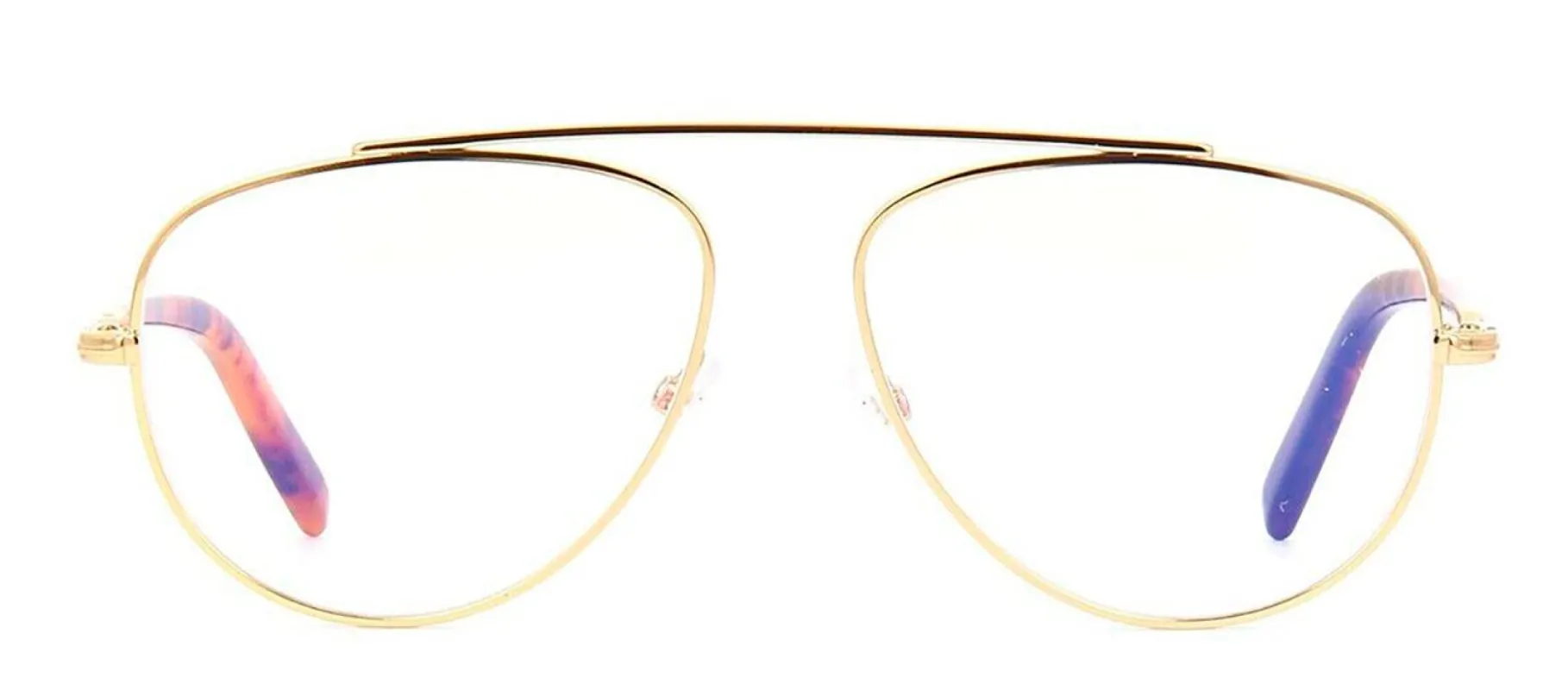 Tom Ford FT 5622-B 030 Aviator Metal Gold Eyeglasses with Logo Stamped Demo Lenses Lens sold by Gaffos