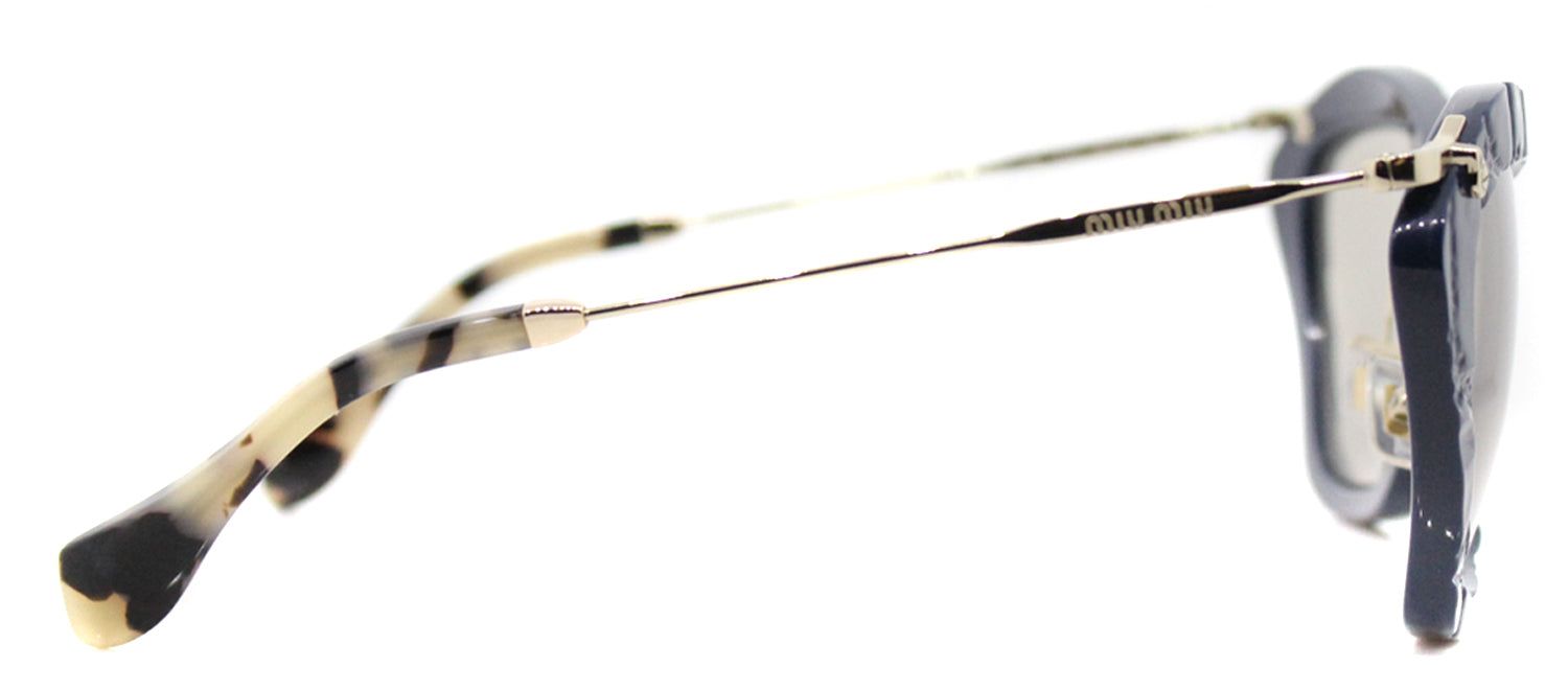 Miu Miu Noir MU 10NS USZ5J2 Fashion Plastic Blue Sunglasses with Light Brown Lens sold by Gaffos product image thumbnail 3