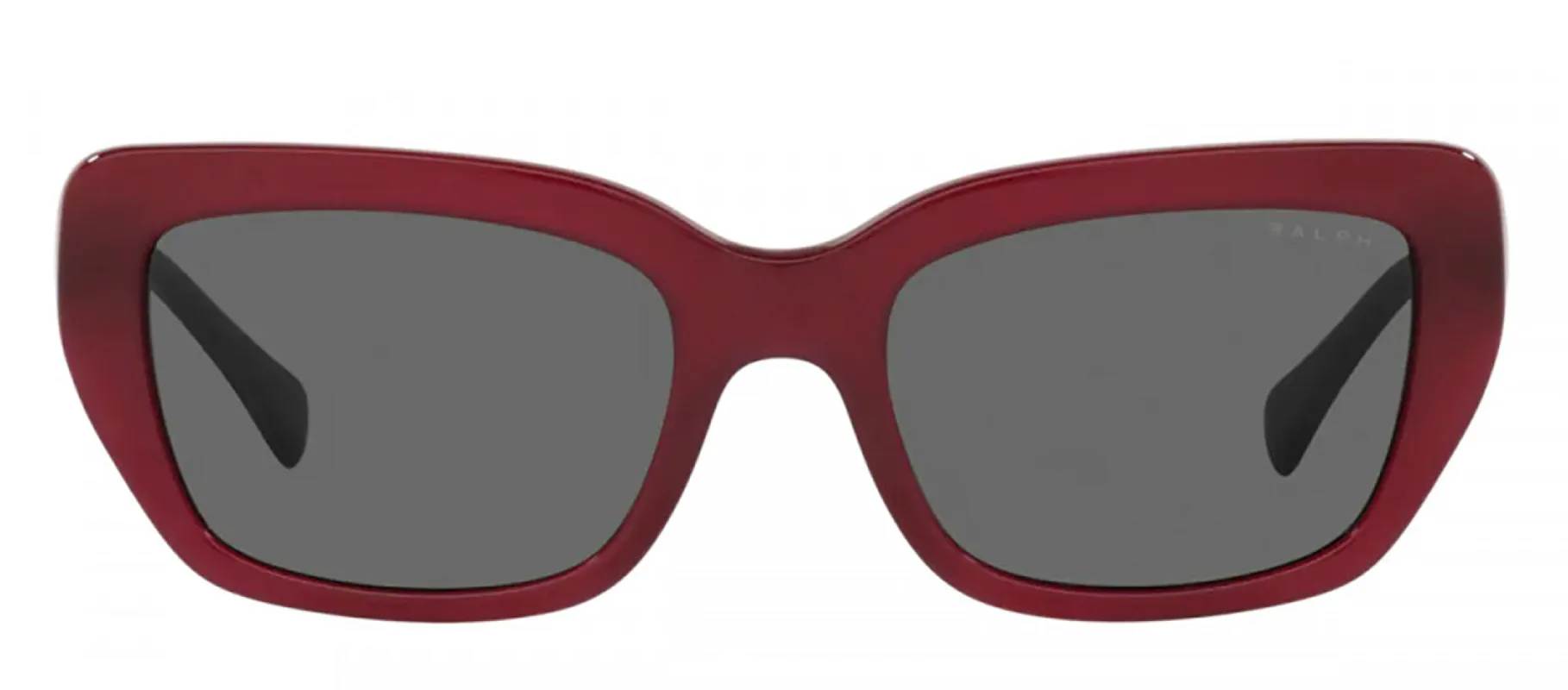 Ralph Lauren RA 5292 592187 Rectangle Plastic Red Sunglasses with Grey Lens sold by Gaffos