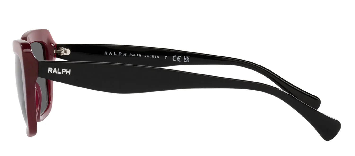Ralph Lauren RA 5292 592187 Rectangle Plastic Red Sunglasses with Grey Lens sold by Gaffos product image thumbnail 3