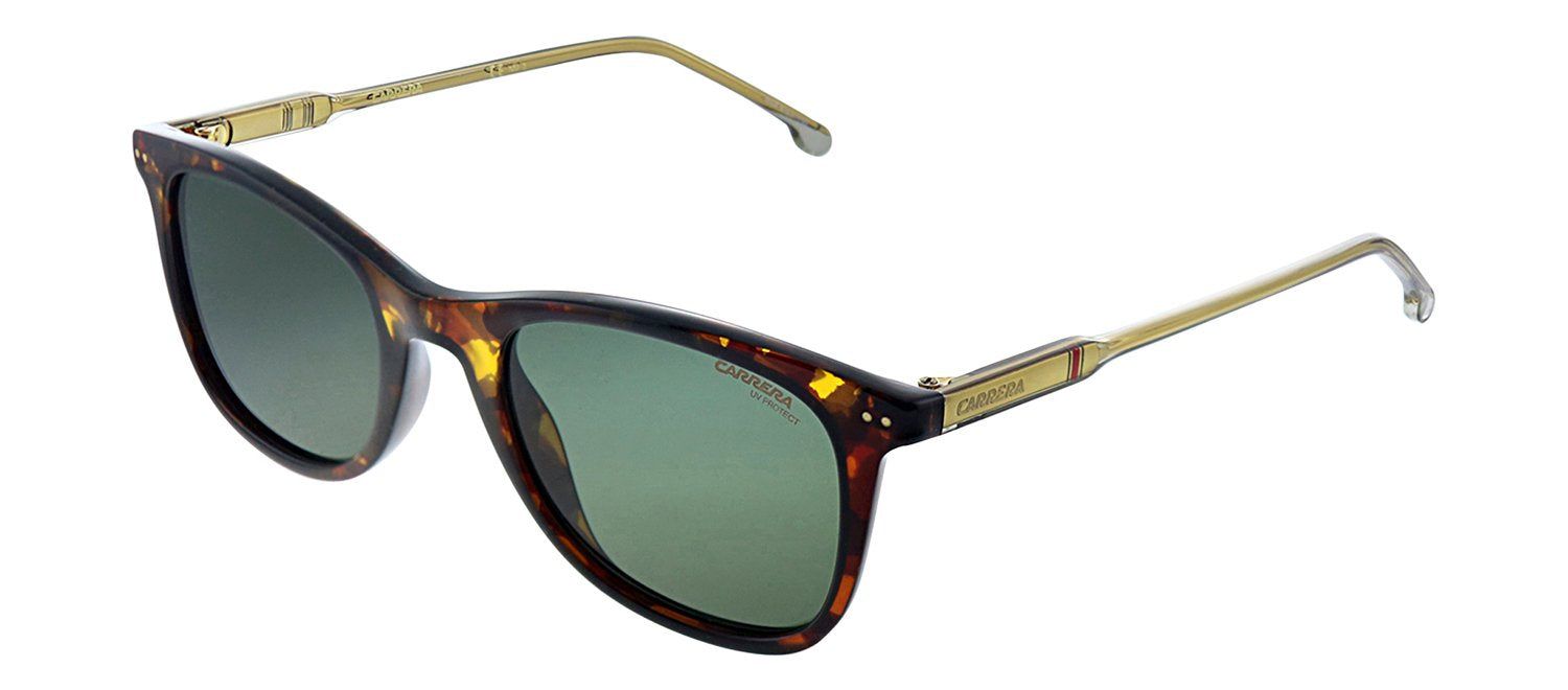 Carrera CA Carrera197 086 Rectangle Plastic Dark Havana Sunglasses with Green Lens sold by Gaffos product image thumbnail 2