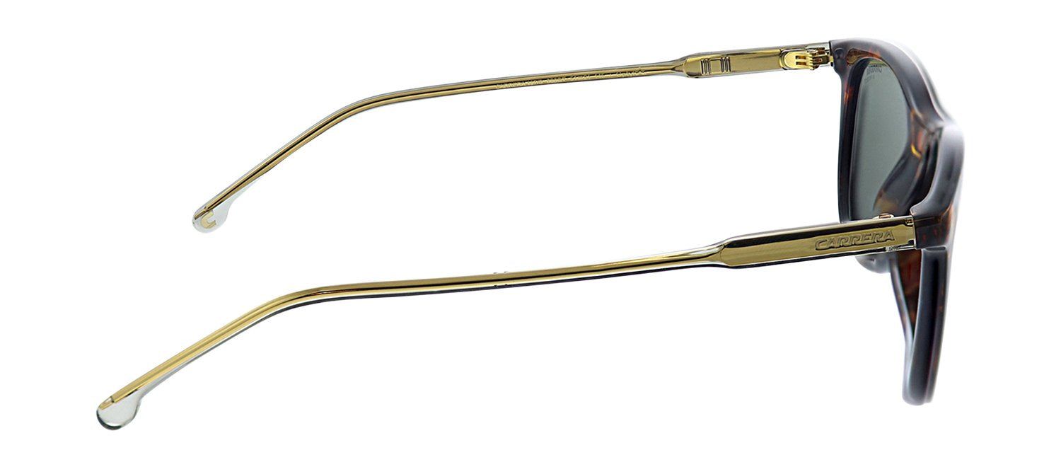 Carrera CA Carrera197 086 Rectangle Plastic Dark Havana Sunglasses with Green Lens sold by Gaffos product image thumbnail 3