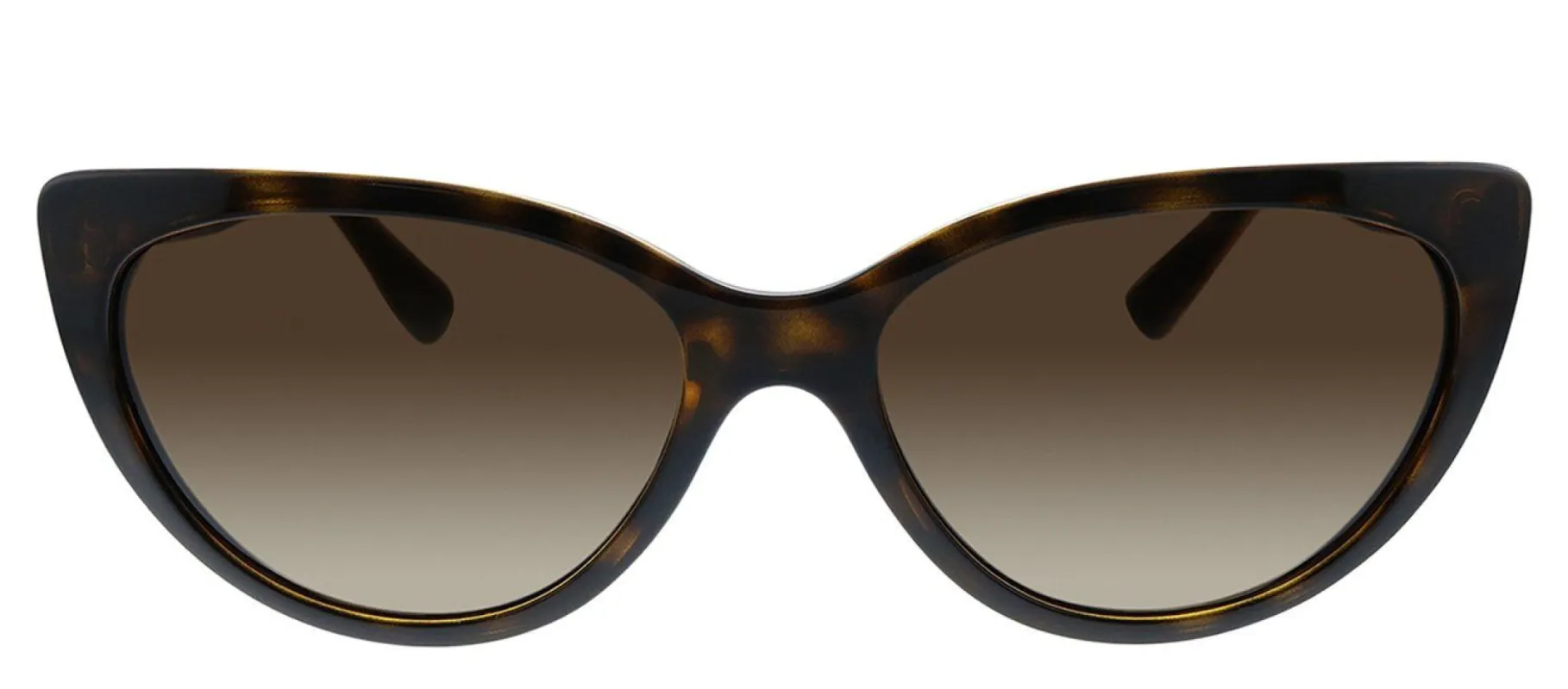 Prada PR 17VS 2AU6S1 Cat-Eye Plastic Havana Sunglasses with Brown Lens sold by Gaffos
