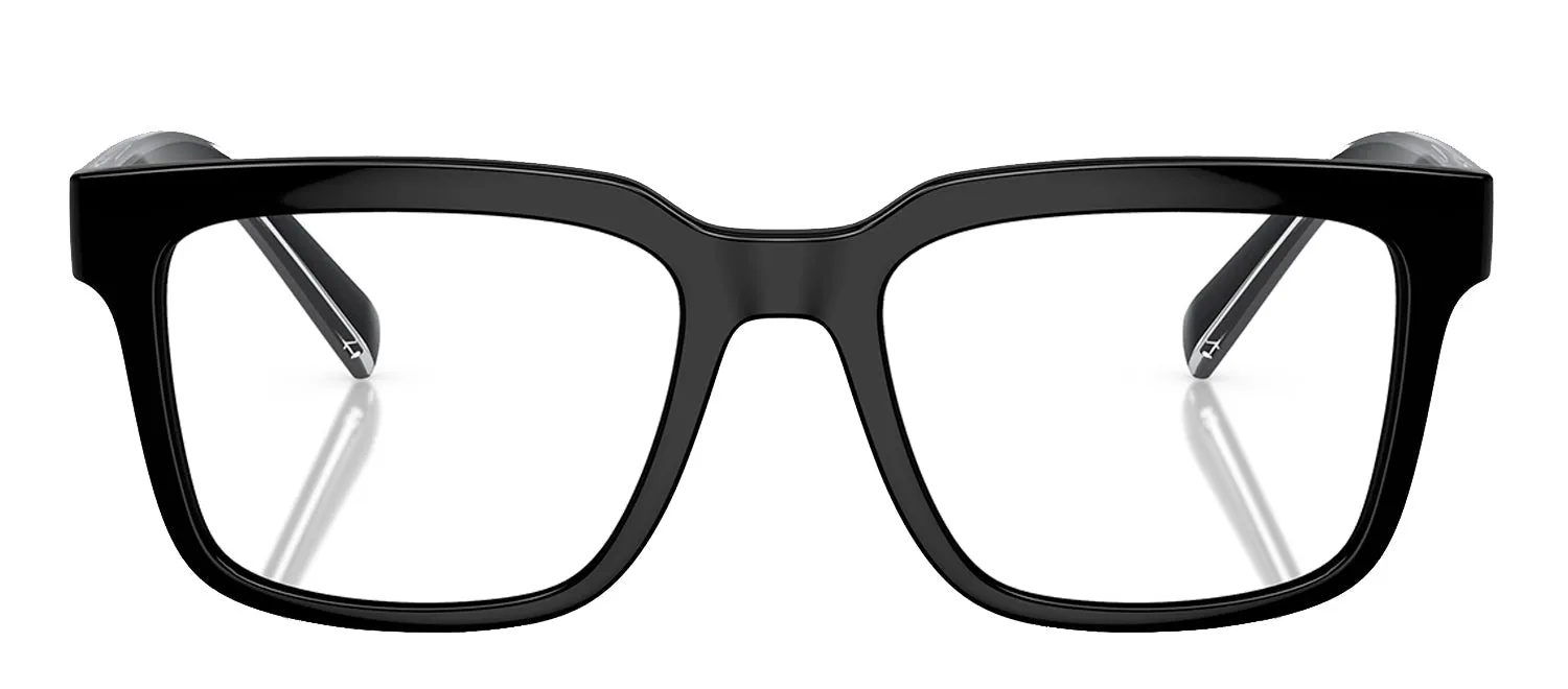 Dolce & Gabbana DG 5101 501 Square Plastic Black Eyeglasses with Logo Stamped Demo Lenses Lens sold by Gaffos