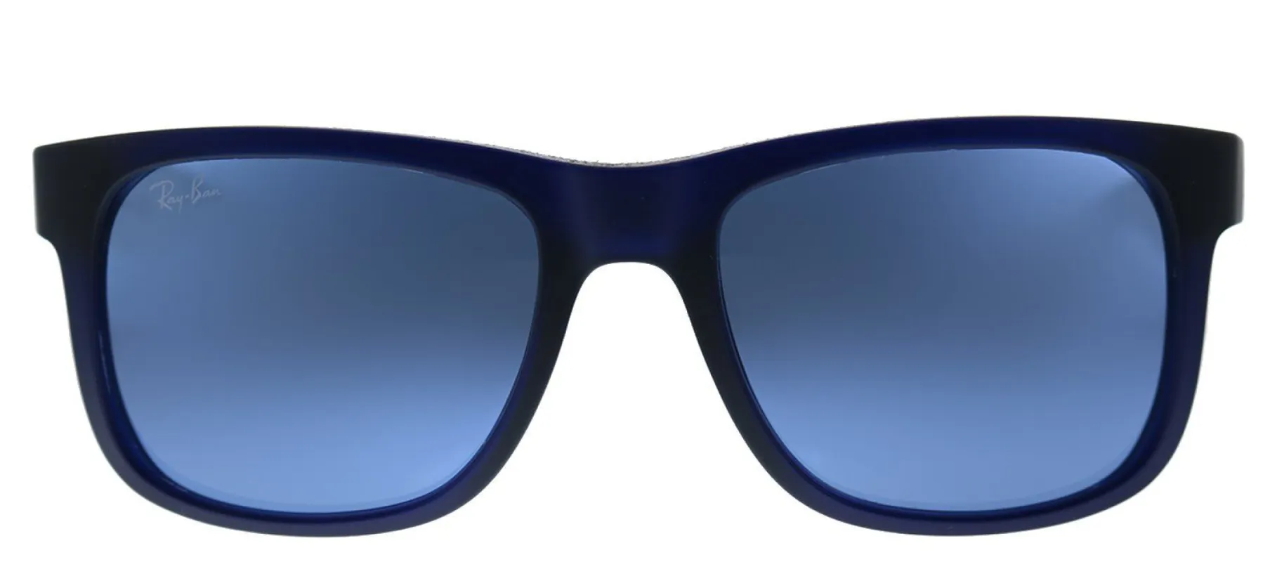 Ray-Ban Justin RB 4165 651180 Square Plastic Blue Sunglasses with Blue Lens sold by Gaffos