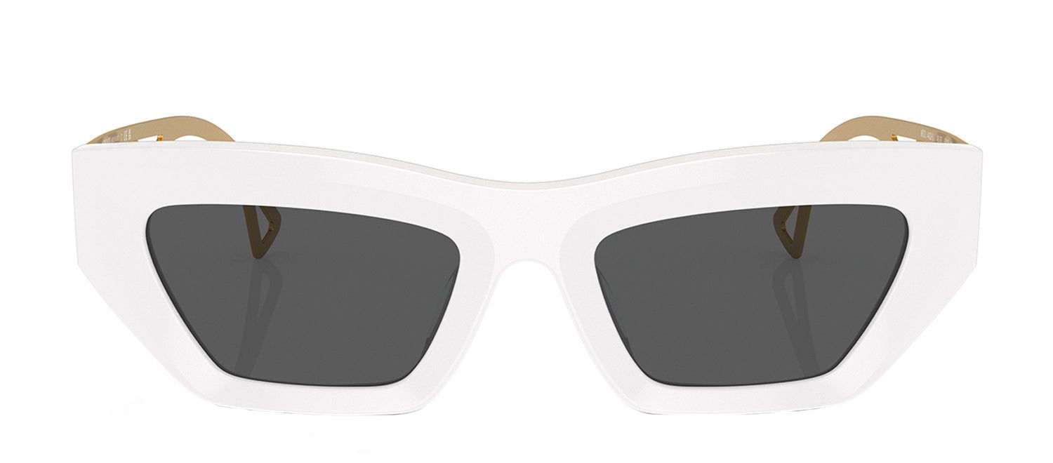 Versace VE 4432U 401/87 Fashion Plastic White Sunglasses with Grey Lens sold by Gaffos