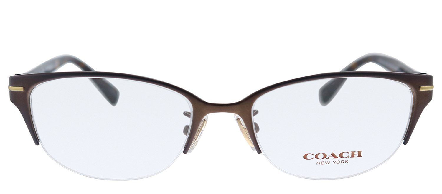 Coach HC 5058 9199 Oval Metal Havana Eyeglasses with Demo Lens sold by Gaffos