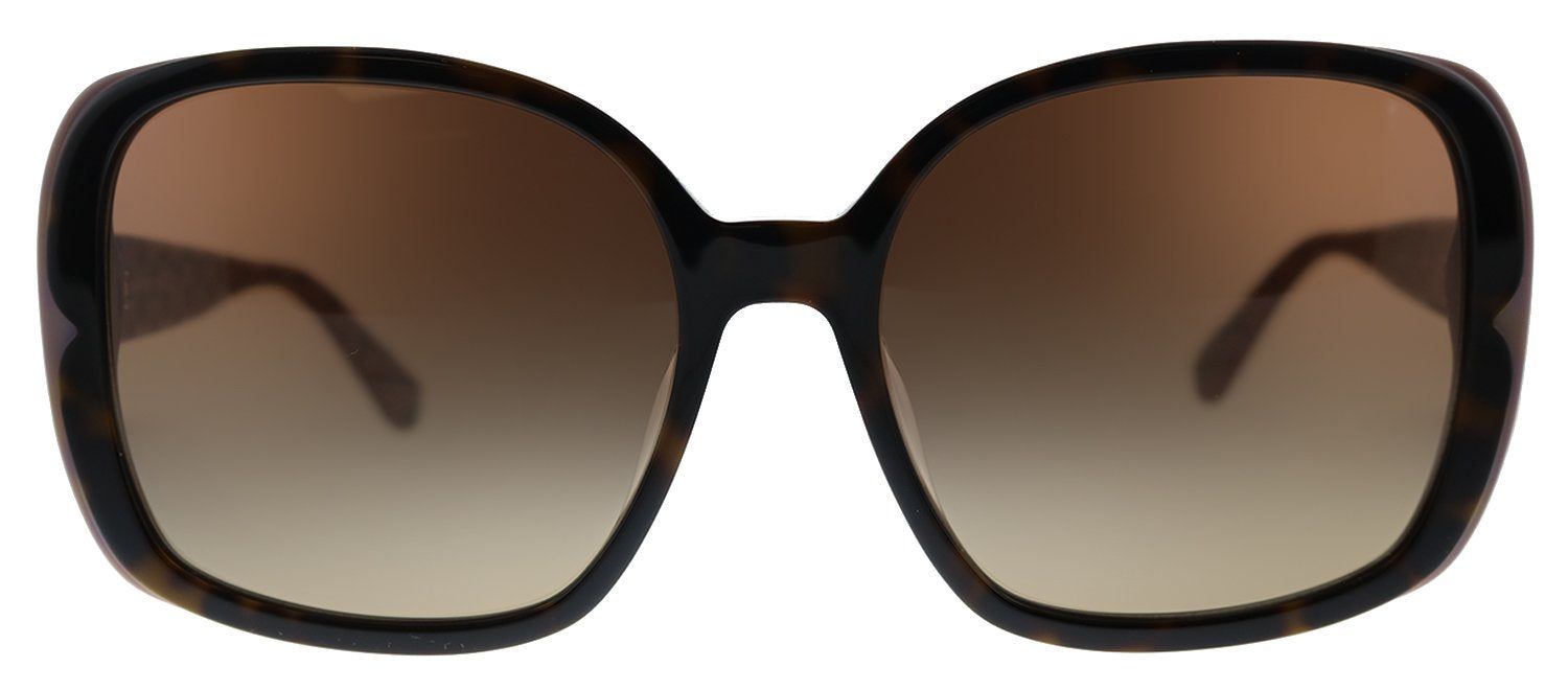 Kate Spade KS ELIANNA/G/S 0T4 LA Square Plastic Havana Sunglasses with Brown Gradient Polarized Lens sold by Gaffos