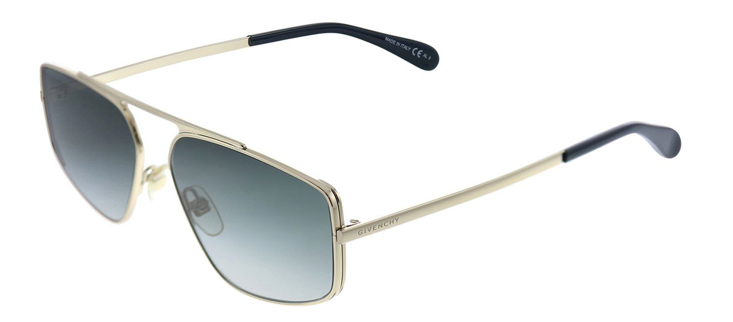 Givenchy GV 7127 J5G 9O Rectangle Metal Gold Sunglasses with Grey Gradient Lens sold by Gaffos product image thumbnail 2