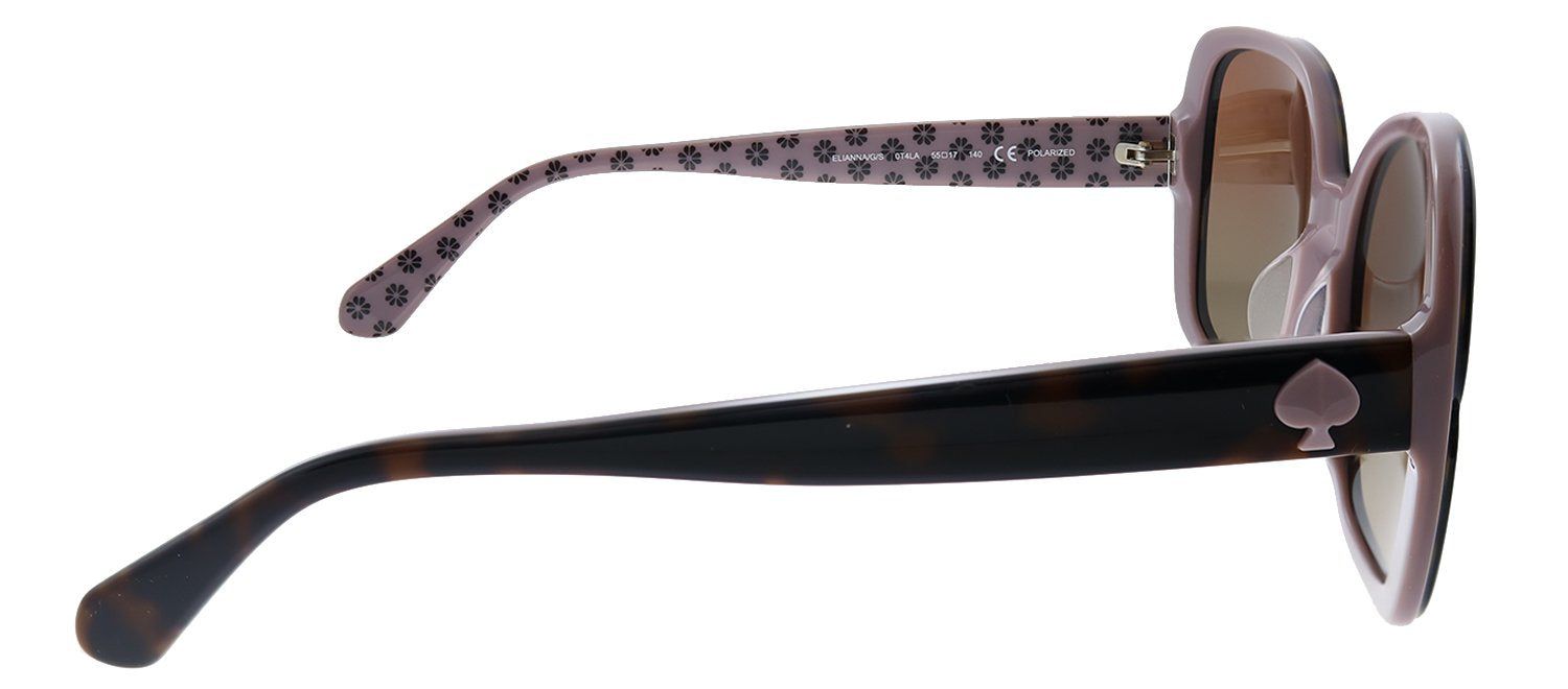 Kate Spade KS ELIANNA/G/S 0T4 LA Square Plastic Havana Sunglasses with Brown Gradient Polarized Lens sold by Gaffos product image thumbnail 3