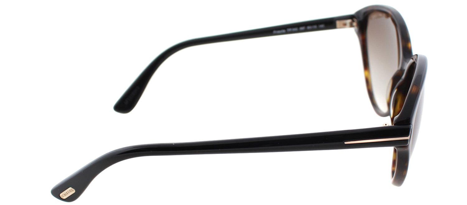 Tom Ford TF 342 56F Cat-Eye Plastic Brown Sunglasses with Brown Gradient Lens sold by Gaffos product image thumbnail 3