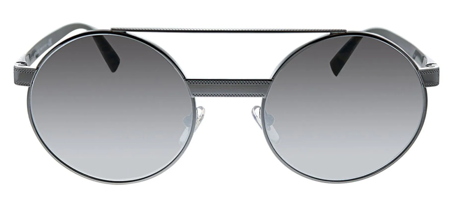 Versace VE 2210 10016G Round Metal Gunmetal Sunglasses with Silver Mirror Lens sold by Gaffos