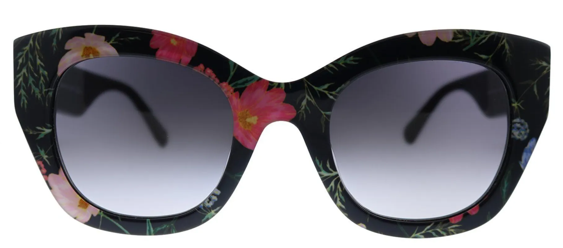Kate Spade New York KS JALENA/S INA 9O Butterfly Plastic Black Sunglasses with Grey Gradient Lens sold by Gaffos