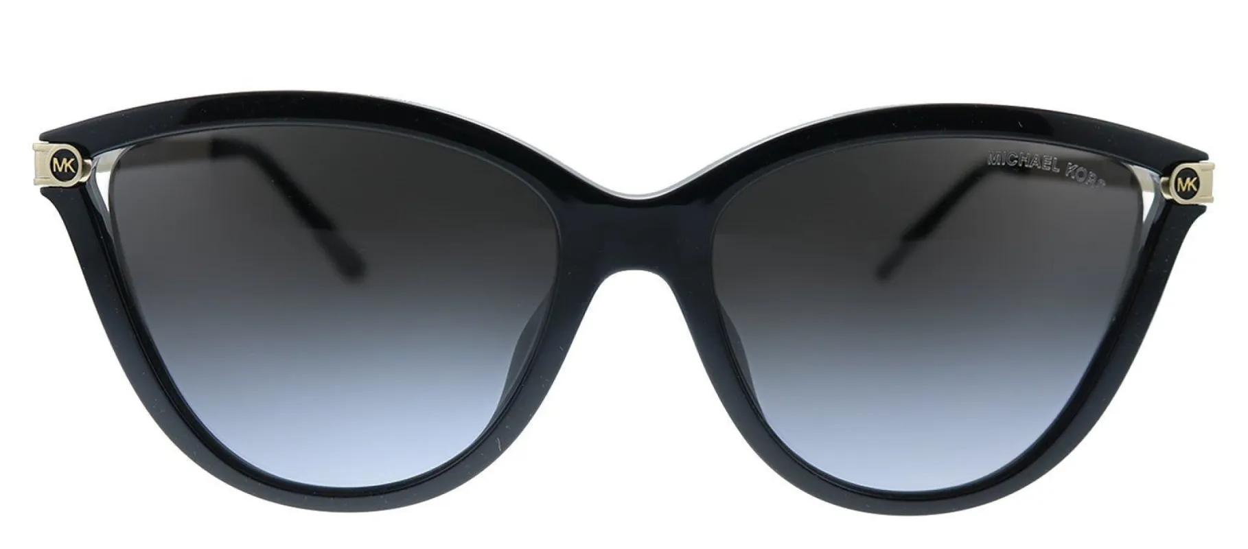 Michael Kors Tulum MK 2139U 33328G Cat-Eye Plastic Black Sunglasses with Grey Gradient Lens sold by Gaffos