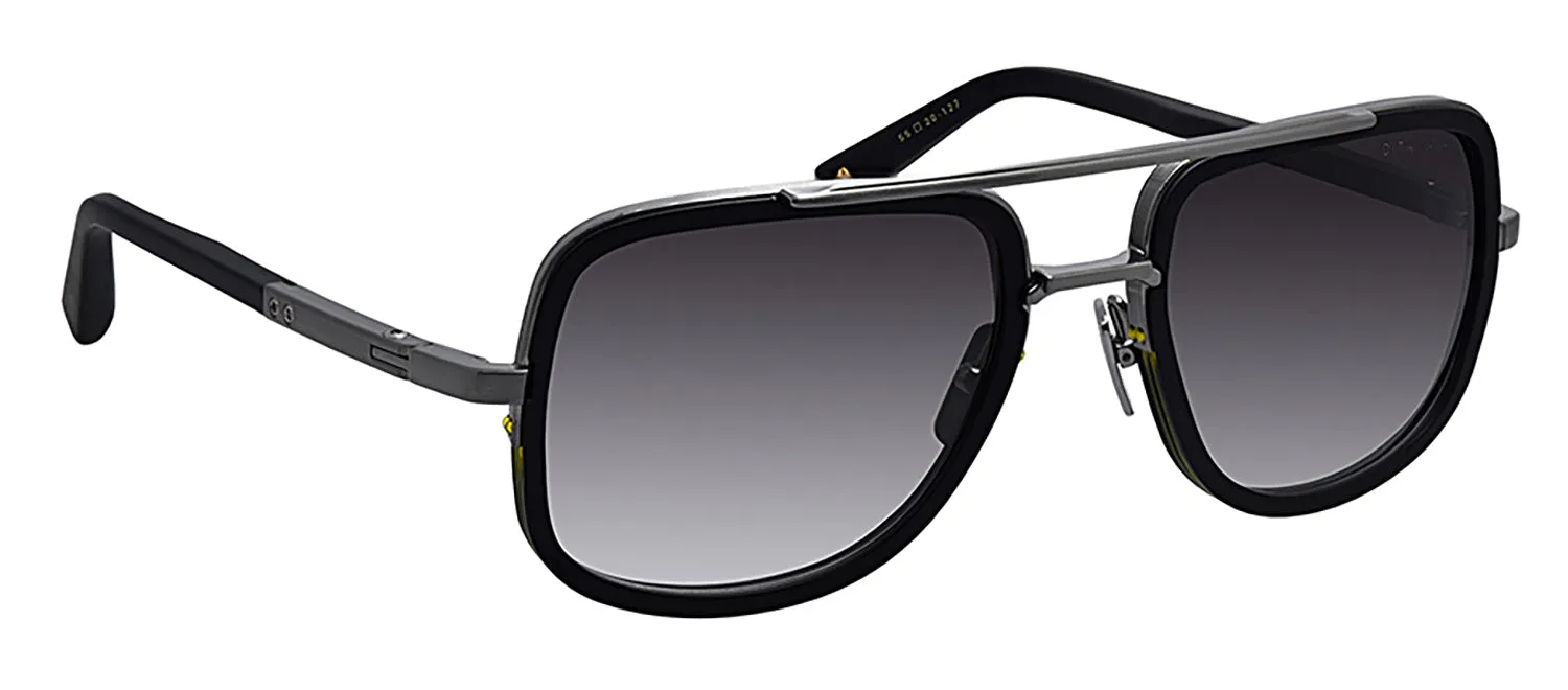 Dita MACH-S DT DTS412 A-02 Aviator Metal Silver Sunglasses with Grey Gradient Lens sold by Gaffos product image thumbnail 2