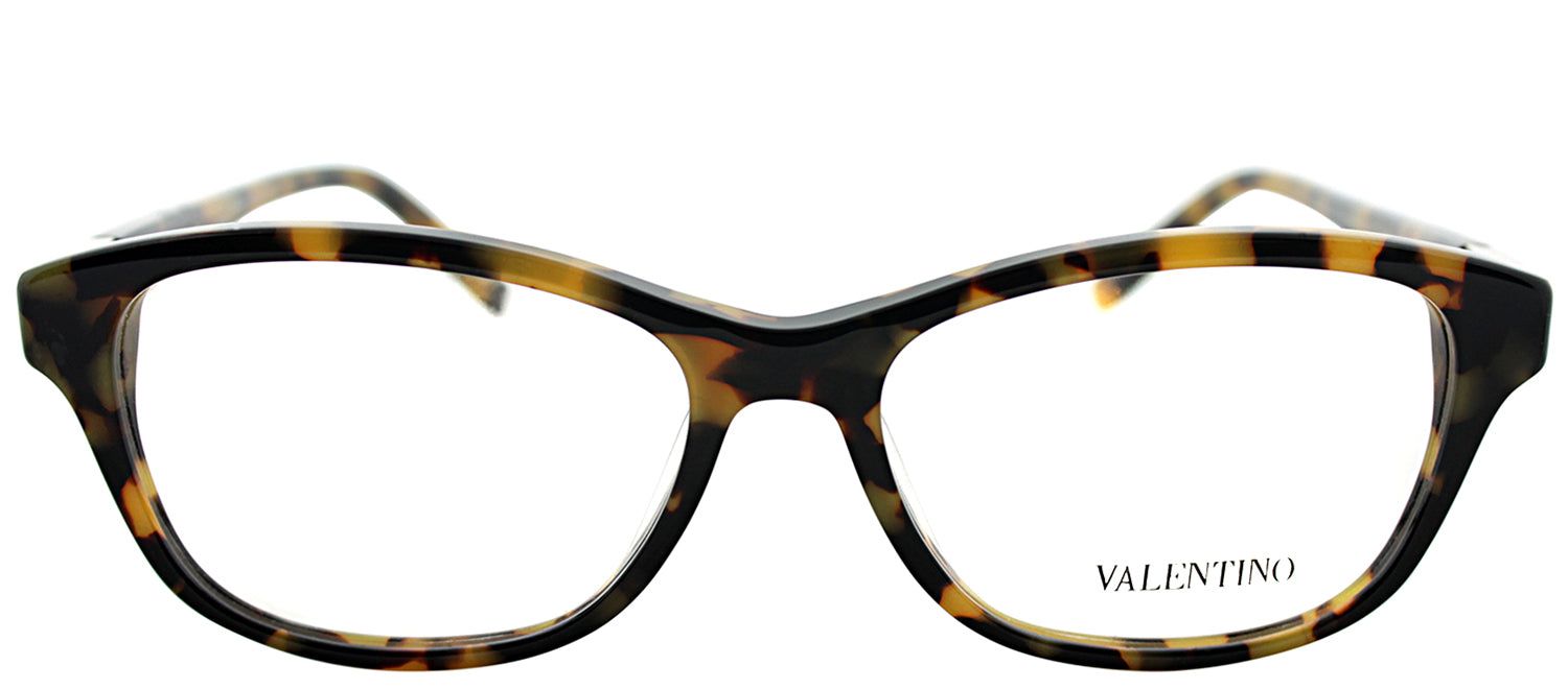 Valentino VL 2624 280 Rectangle Plastic Tortoise/ Havana Eyeglasses with Demo Lens sold by Gaffos