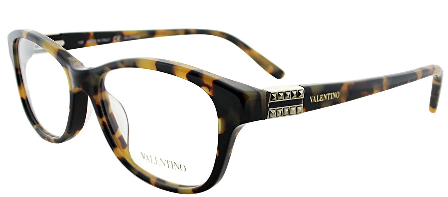 Valentino VL 2624 280 Rectangle Plastic Tortoise/ Havana Eyeglasses with Demo Lens sold by Gaffos product image thumbnail 2
