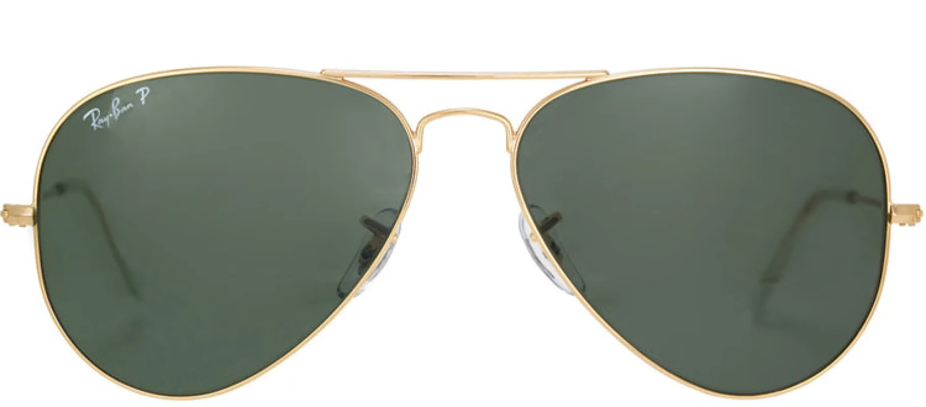Ray-Ban Aviator Classic RB 3025 001/58 Aviator Metal Gold Sunglasses with Green Polarized Lens sold by Gaffos