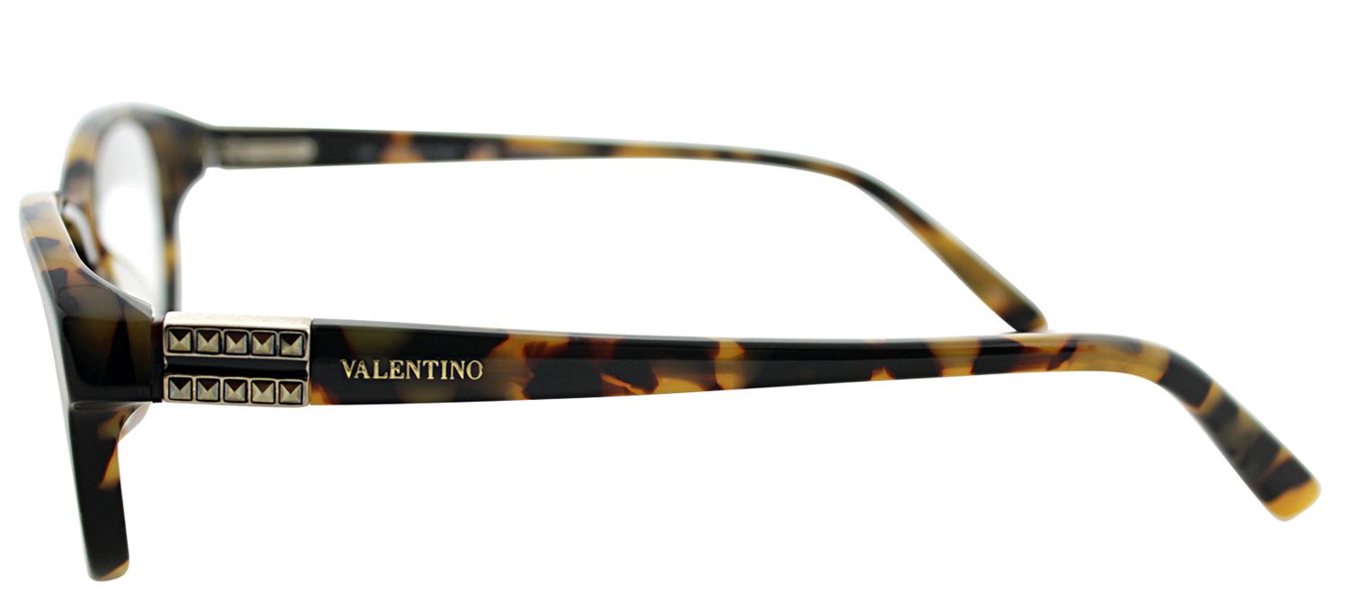 Valentino VL 2624 280 Rectangle Plastic Tortoise/ Havana Eyeglasses with Demo Lens sold by Gaffos product image thumbnail 3