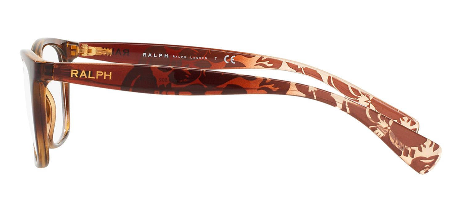 Ralph Lauren RA 7089 1692 Rectangle Plastic Blue Eyeglasses with Logo Stamped Demo Lens sold by Gaffos product image thumbnail 3