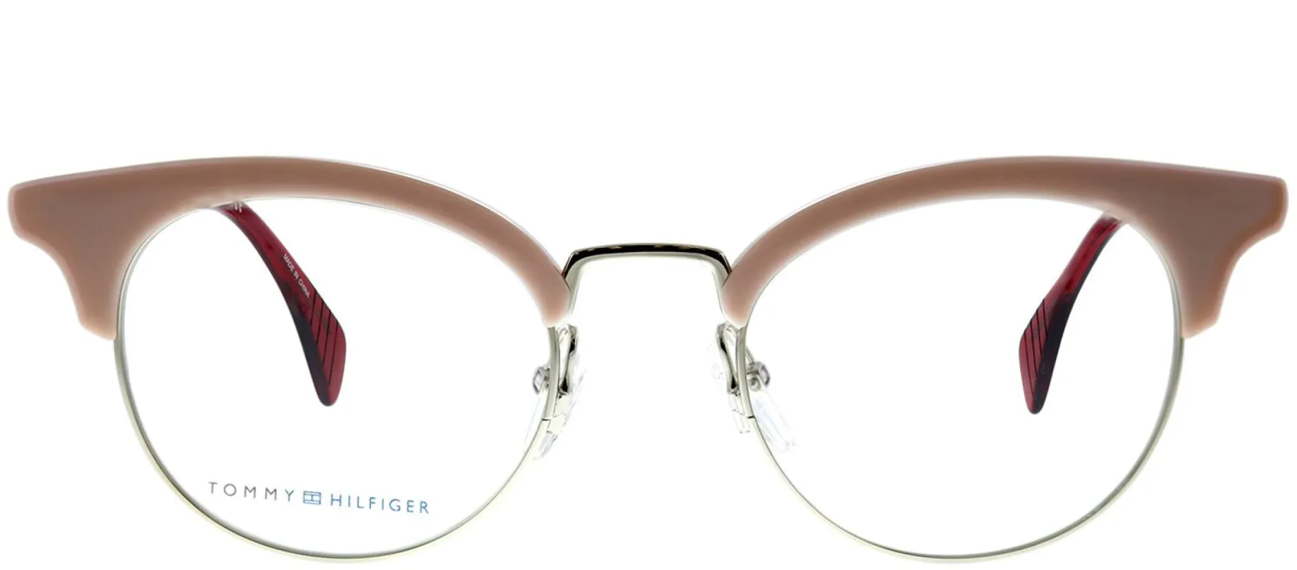 Tommy Hilfiger TH 1540 35J Cat-eye Plastic Pink Eyeglasses with Demo Lens sold by Gaffos
