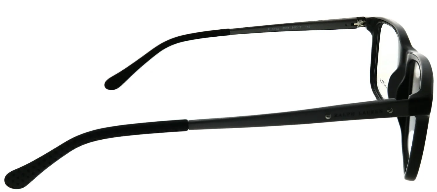 Ralph Lauren RL 6133 5001 Rectangle Plastic Black Eyeglasses with Demo Lens sold by Gaffos product image thumbnail 3