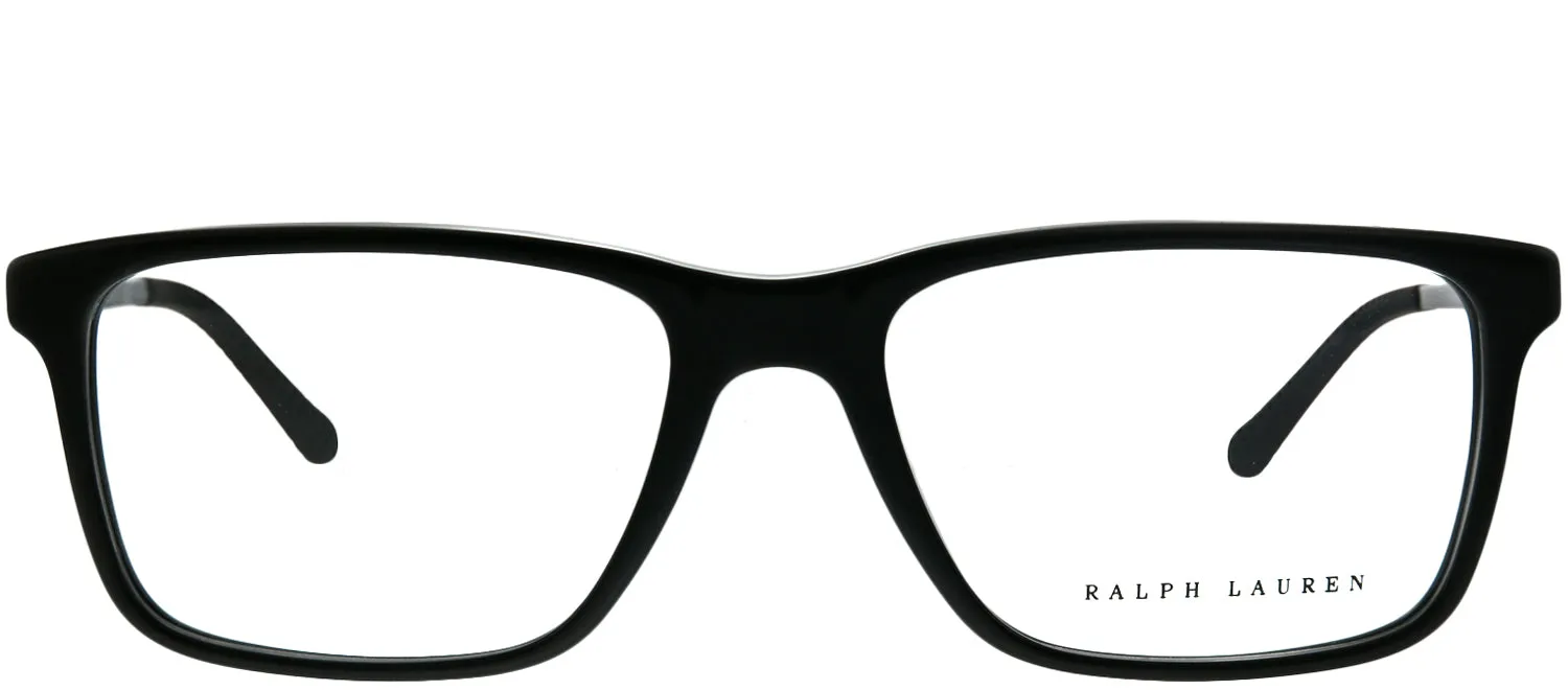 Ralph Lauren RL 6133 5001 Rectangle Plastic Black Eyeglasses with Demo Lens sold by Gaffos