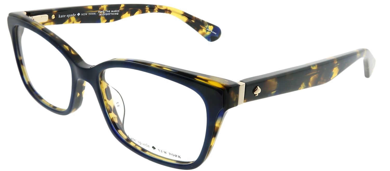 Kate Spade KS Jeri JBW Rectangle Plastic Blue Eyeglasses with Demo Lens sold by Gaffos product image thumbnail 2