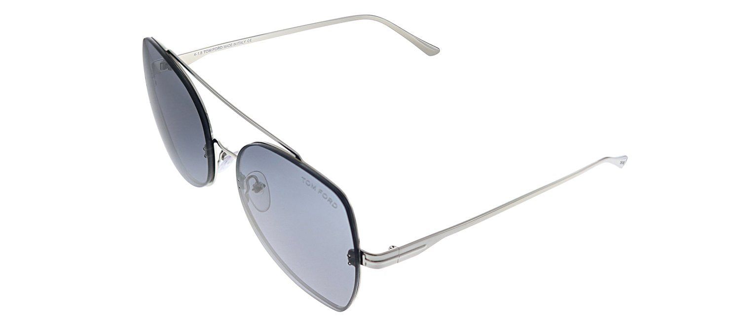 Tom Ford TF 656 16A Pilot Metal Silver Sunglasses with Grey Lens sold by Gaffos product image thumbnail 2