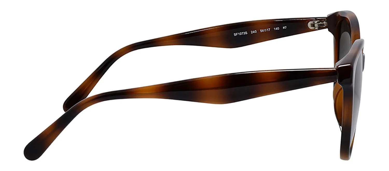 Salvatore Ferragamo SF 1073S 240 Butterfly Plastic Tortoise Sunglasses with Grey Gradient Lens sold by Gaffos product image thumbnail 3