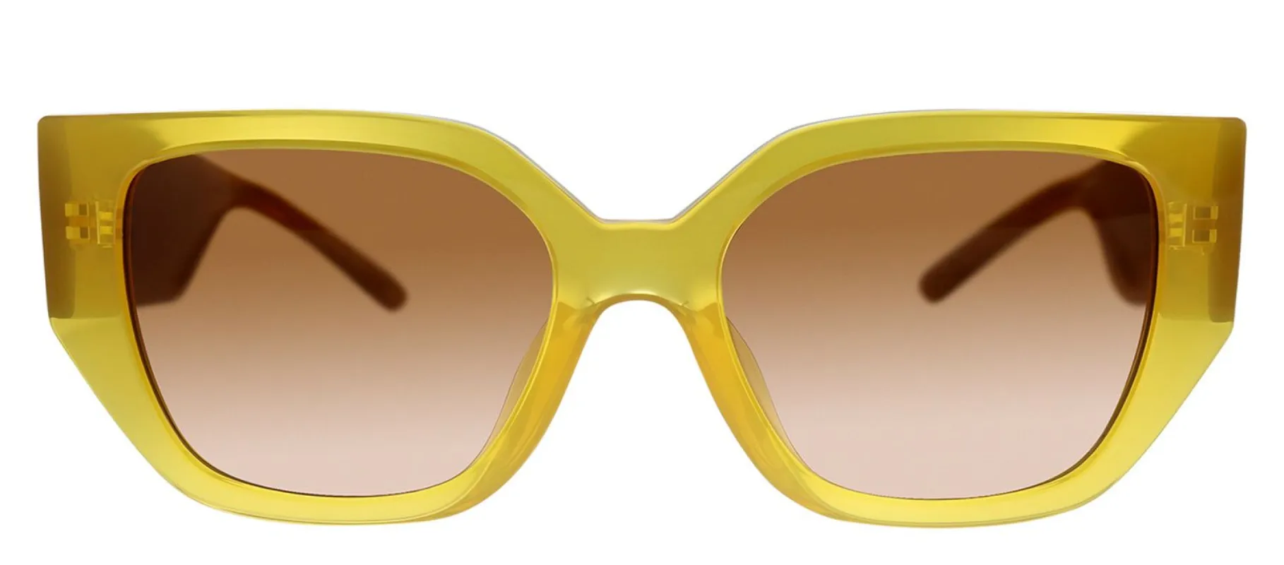 Tory Burch TY 9065U 186313 Rectangle Plastic Yellow Sunglasses with Brown Gradient Lens sold by Gaffos