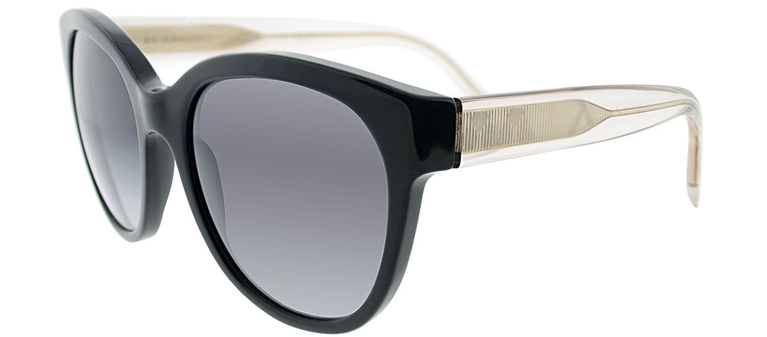 Burberry BE 4187 35078G 54 Square Plastic Black Sunglasses with Grey Gradient Lens sold by Gaffos product image thumbnail 2