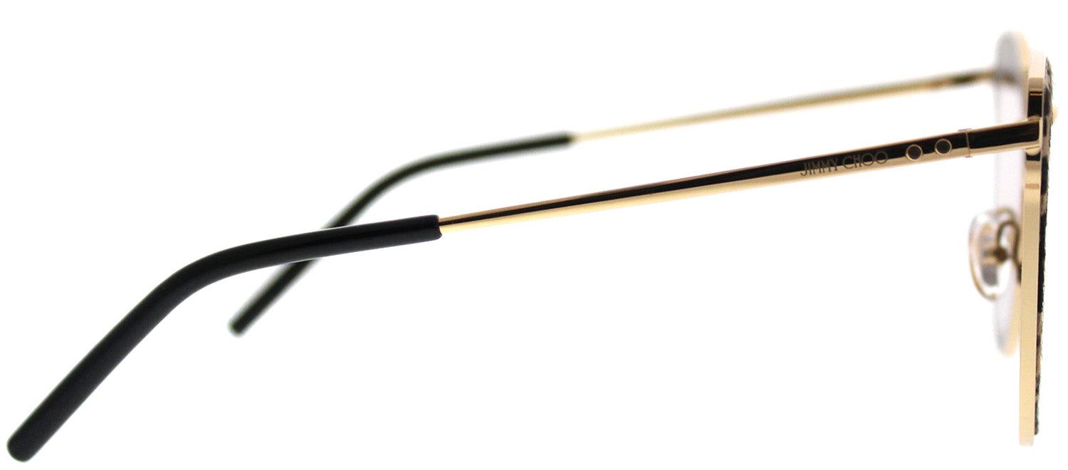 Jimmy Choo JC Nile XMG 2M Cat-Eye Metal Gold Sunglasses with Brown Lens sold by Gaffos product image thumbnail 3