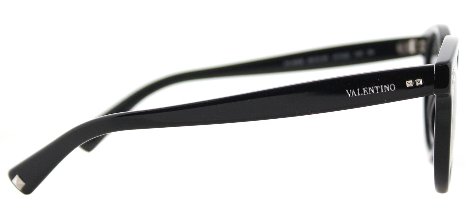 Valentino VA 4009 501087 Round Plastic Black Sunglasses with Smoke Lens sold by Gaffos product image thumbnail 3