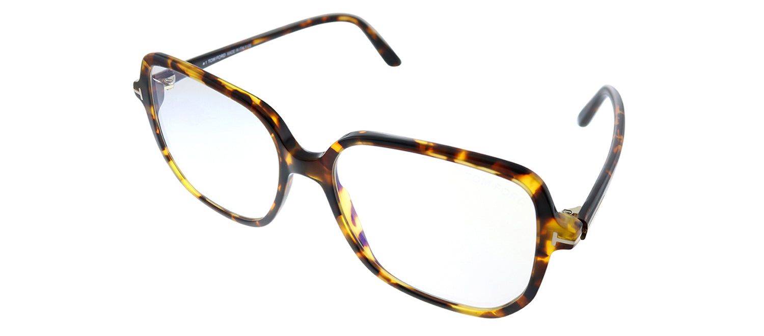 Tom Ford FT 5578-B 052 Tortoise Square Plastic Eyeglasses with Demo Lens sold by Gaffos product image thumbnail 2