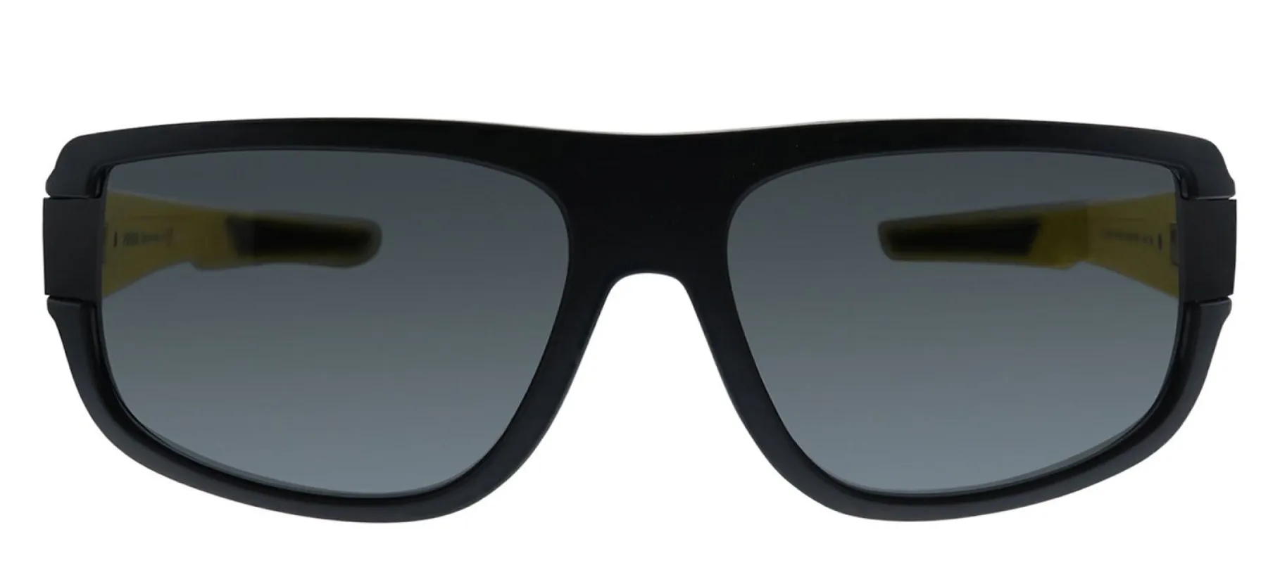 Prada Linea Rossa PS 03WS 08W06F Rectangle Plastic Black Sunglasses with Grey Lens sold by Gaffos