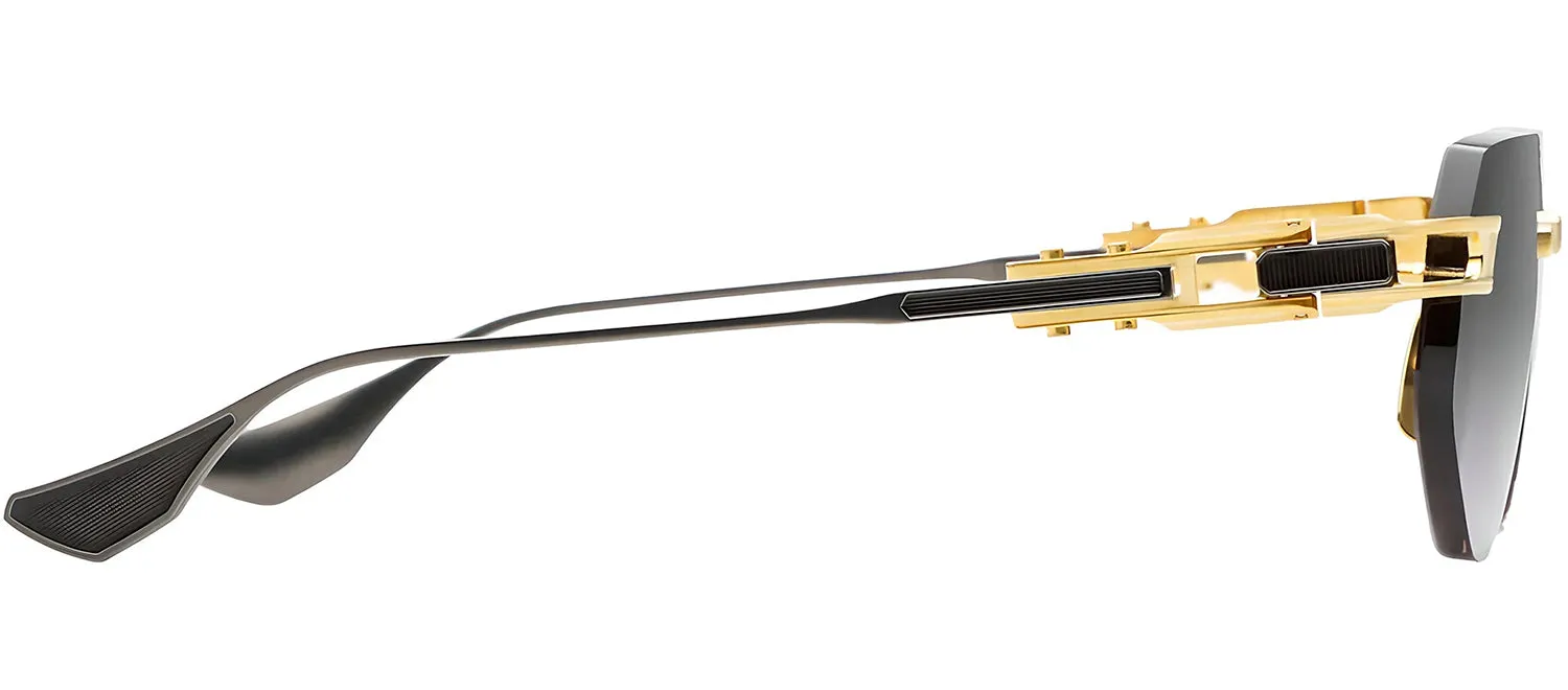 Dita DT DTS164 A-01 Rimless Metal Gold Sunglasses with Grey Gradient Lens sold by Gaffos product image thumbnail 3