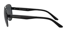 Armani Exchange AX 2034S 600087 Aviator Metal Black Sunglasses with Grey Lens sold by Gaffos