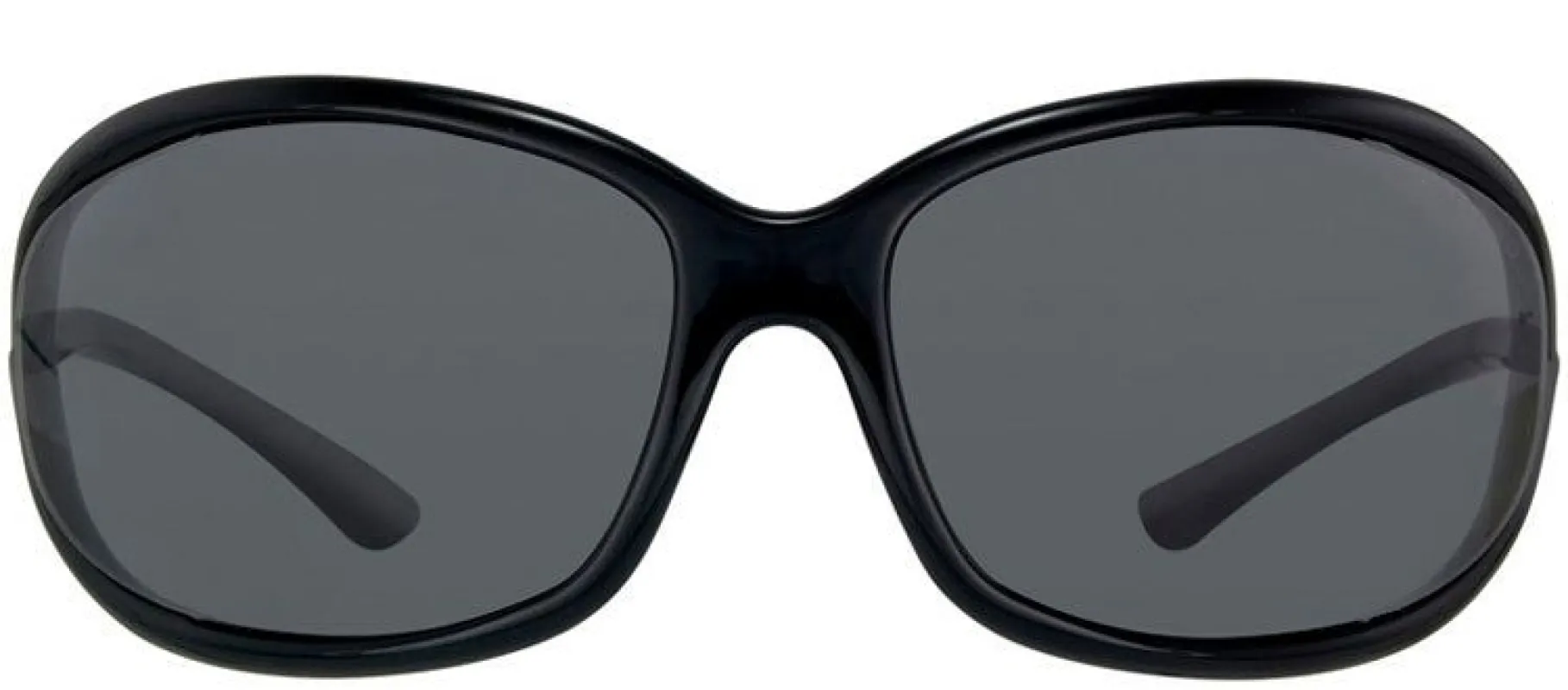 Tom Ford Jennifer TF 8 199 Fashion Plastic Black Sunglasses with Grey Lens made by Gaffos