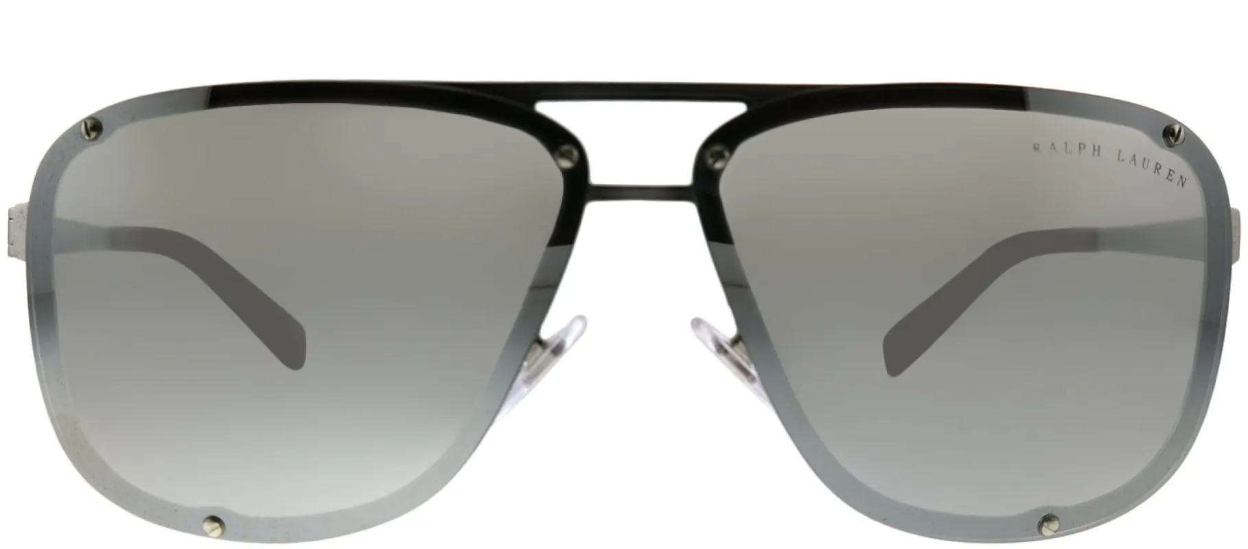 Ralph Lauren RL 7055 90306G Aviator Metal Silver Sunglasses with Silver Mirror Lens sold by Gaffos
