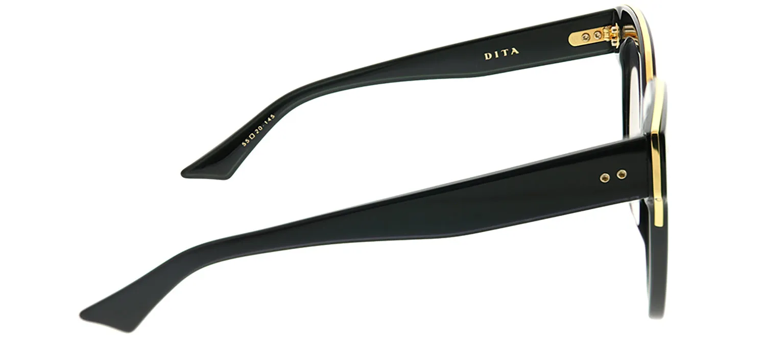 Dita Day Tripper DT 22031-A-BLK-GLD Square Plastic Black Sunglasses with Dark Grey Gradient AR Lens sold by Gaffos product image thumbnail 3