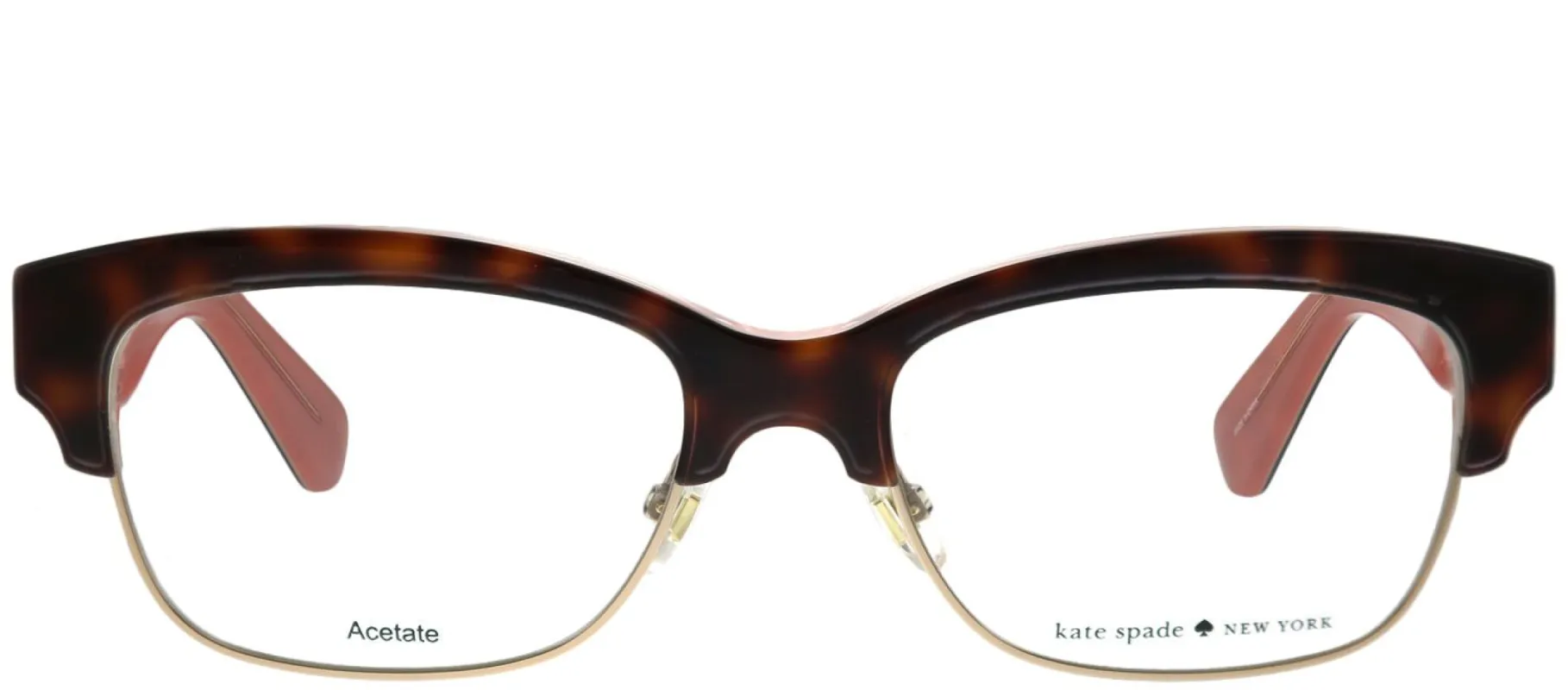 Kate Spade KS Shantal QTQ Square Plastic Tortoise/ Havana Eyeglasses with Demo Lens sold by Gaffos